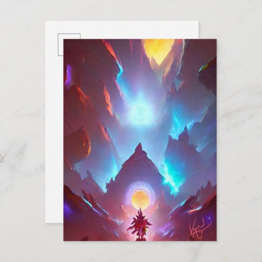 De uiteindelijke poort briefkaart (Voorkant / Achterkant)