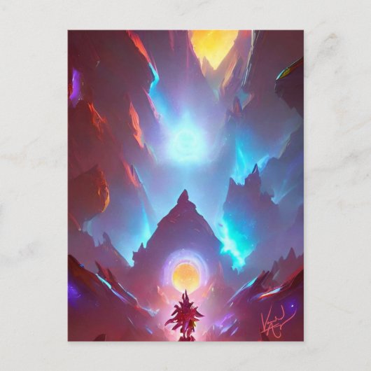 De uiteindelijke poort briefkaart (Voorkant)