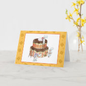 De uiterst kleine Kaart van de Verjaardag van (Gele Bloem)