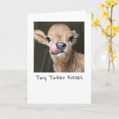 De uiterst kleine Koe van de Blikslager kust Kaart (Gele Bloem)