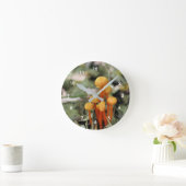 De uiterst kleine Wilde Oranje Natuur van Ronde Klok (Huis)