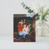 De uitgebreide Heilige Familie. Briefkaart (Staand voorkant)