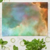 De uitgebreide regio Omega Nebula Theedoek (Gevouwen)