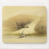 De uitgegraven tempel van Abu Simbel uit "Egypte e Muismat (Voorkant)