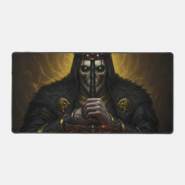 De uitgeholde koning bureaumat