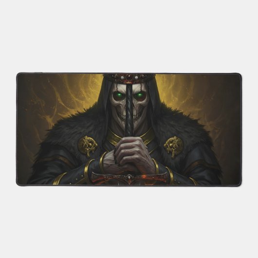 De uitgeholde koning bureaumat (Voorkant)