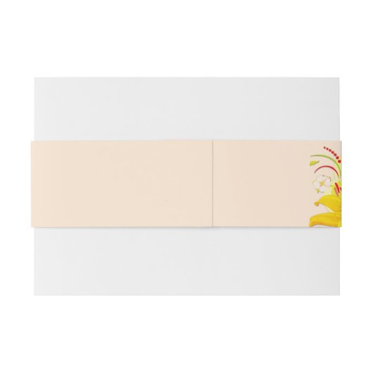 De uitgenodigde gast van The Flower Garden Uitnodigingen Wikkel (Achterkant Voorbeeld)