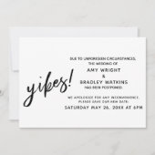 De uitgestelde aankondiging van de Humor van de br (Voorkant)