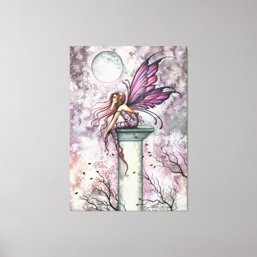 De uitkijkfee Fantasy-kunst van Molly Harrison Canvas Afdruk (Voorkant)