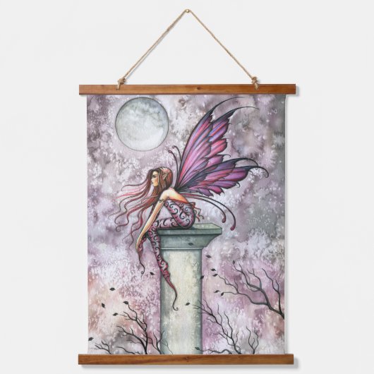 De uitkijkfee Fantasy-kunst van Molly Harrison Hangend Wandkleed (Voorkant)