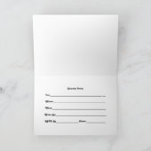 De Uitnodiging die van de Partij van de verrassing (Binnen)