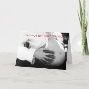 De uitnodiging die van het baby shower een baby