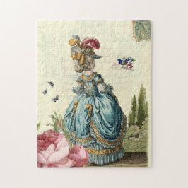 de uitnodiging Marie Antoinette inspireert het fra Legpuzzel
