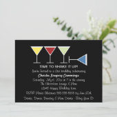 De uitnodiging op de verdieping (zwart) (Staand voorkant)