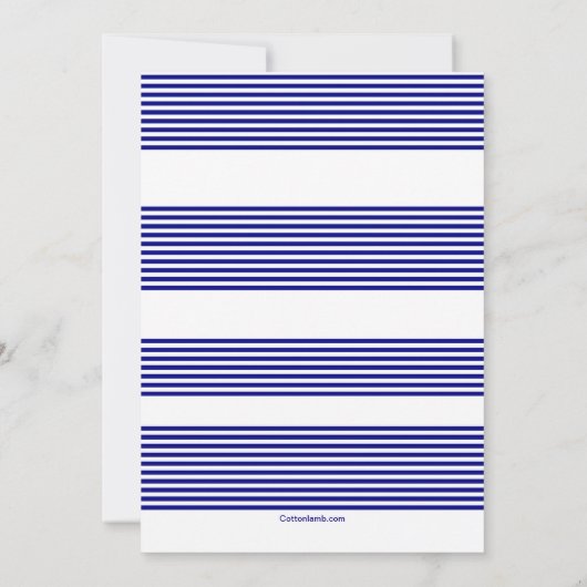 De uitnodiging tot het Afstuderen Tassel (Achterkant)