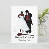 De uitnodiging van Broom pompen (Staand voorkant)