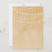 De Uitnodiging van de aflossing Koord nodigt de L (Achterkant)