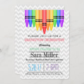 De Uitnodiging van de Afstuderen van de Leraar van (Voorkant / Achterkant)