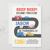 De Uitnodiging van de Auto van de Stad, 100% aanpa (Voorkant)