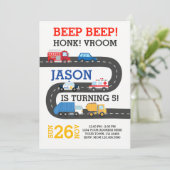 De Uitnodiging van de Auto van de Stad, 100% aanpa (Staand voorkant)