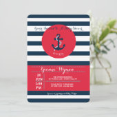 De Uitnodiging van de Baai van het anker (Staand voorkant)