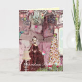 De uitnodiging van de Bal van Kerstmis (Voorkant)