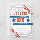 De uitnodiging van de Baseball Little Slugger Boy  (Voorkant)