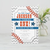 De uitnodiging van de Baseball Little Slugger Boy  (Staand voorkant)