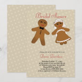 De Uitnodiging van de Bridal van de feestdag of sp (Voorkant / Achterkant)