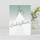 De uitnodiging van de Bridal van de Groot (Staand voorkant)