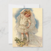 De  Uitnodiging van de Bridal van de Stijl van de  (Voorkant)