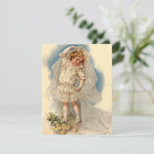 De  Uitnodiging van de Bridal van de Stijl van de  (Staand voorkant)