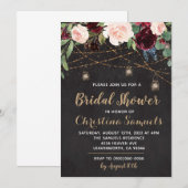 De Uitnodiging van de Bridal van het Koord de Lich (Voorkant / Achterkant)