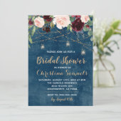 De Uitnodiging van de Bridal van het Koord de Lich (Staand voorkant)