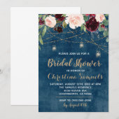De Uitnodiging van de Bridal van het Koord de Lich (Voorkant / Achterkant)