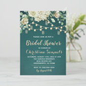 De Uitnodiging van de Bridal van het Koord de Lich (Staand voorkant)
