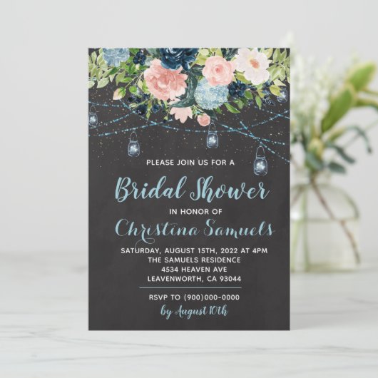 De Uitnodiging van de Bridal van het Koord de Lich (Staand voorkant)