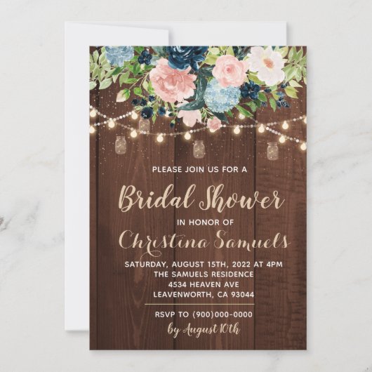 De Uitnodiging van de Bridal van het Koord de Lich (Voorkant)