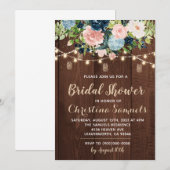 De Uitnodiging van de Bridal van het Koord de Lich (Voorkant / Achterkant)