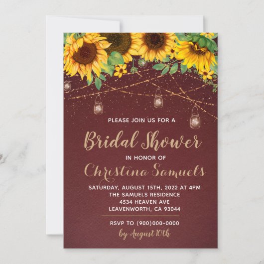 De Uitnodiging van de Bridal van het Koord de Lich (Voorkant)