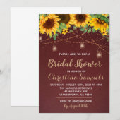 De Uitnodiging van de Bridal van het Koord de Lich (Voorkant / Achterkant)