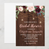 De Uitnodiging van de Bridal van het Koord de Lich (Voorkant / Achterkant)