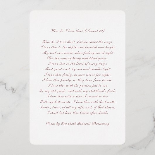 De Uitnodiging van de bruiloft - Art Nieuw met Gee (Achterkant)