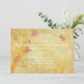 De Uitnodiging van de bruiloft Aziatische Influenc (Staand voorkant)