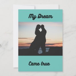 De Uitnodiging van de bruiloft met Zonnetijd past 