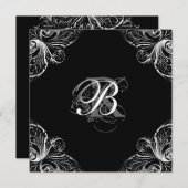 De Uitnodiging van de bruiloft sparen de Datum Ele (Voorkant / Achterkant)