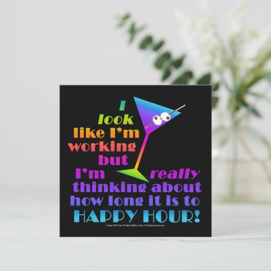 De Uitnodiging van de cocktailpartij - hoe lang du (Staand voorkant)