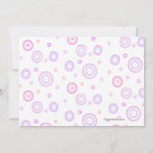 De uitnodiging van de Crown Birthday Party van Swe (Achterkant)