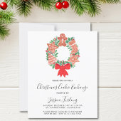 De Uitnodiging van de de Uitwisseling van de Kerst