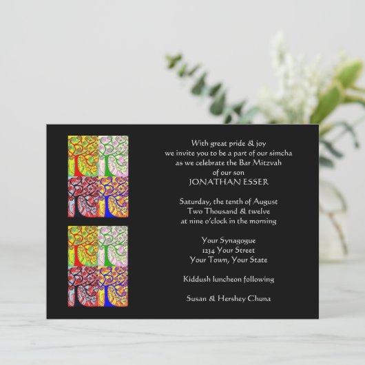 De Uitnodiging van de Dienst van de Morning (midde (Staand voorkant)